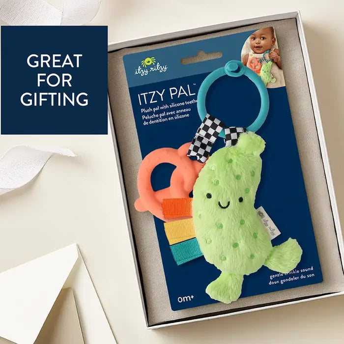 Itzy Ritzy Itzy Pal™ Parker Pickle Plush Toy with Teether
