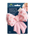 Itzy Ritzy Sweetie Crinkle™ Bow Plush Teether Toy