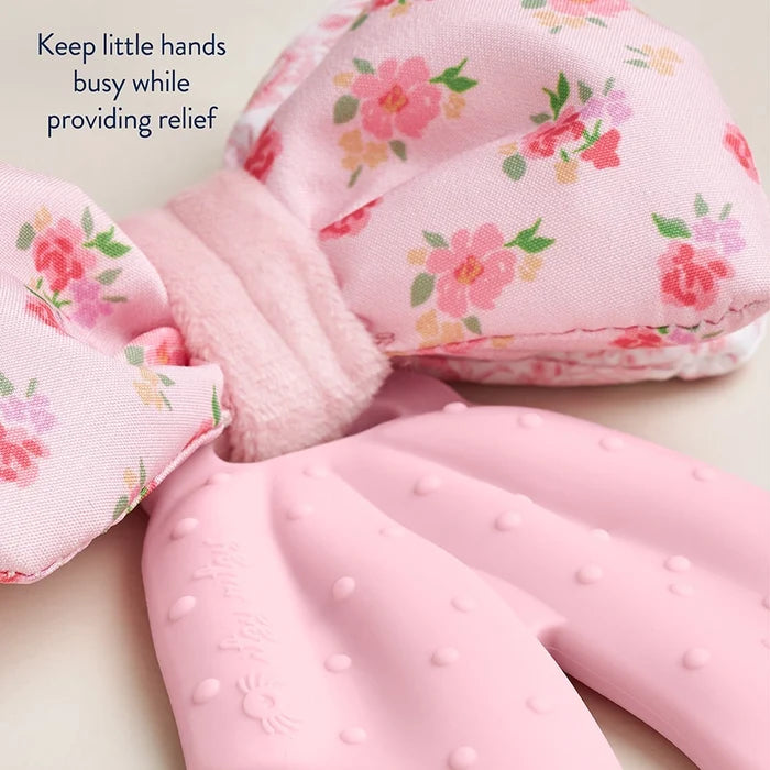 Itzy Ritzy Sweetie Crinkle™ Bow Plush Teether Toy