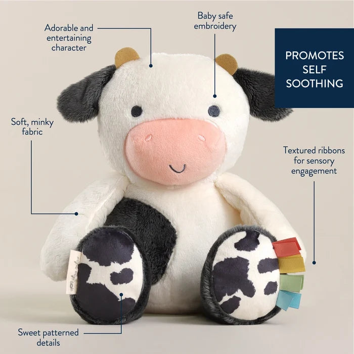 Itzy Ritzy Sweetie Snuggles™ Carmen Cow Plush Toy