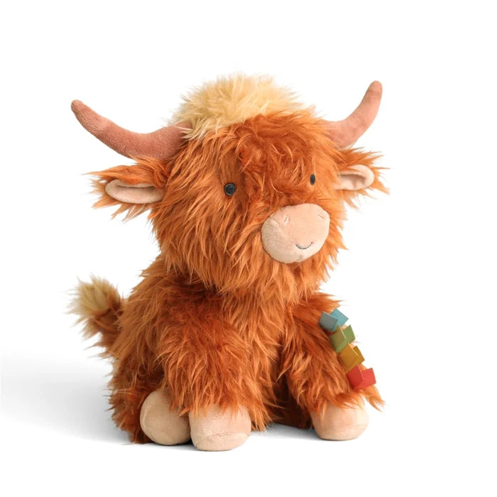 Itzy Ritzy Sweetie Snuggles™ Highland Cow Plush Toy