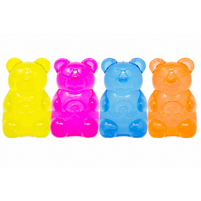 Ja-Ru 3.5 Inch Gummy Yum Bear -  Gummy Squishy Sensory Toy