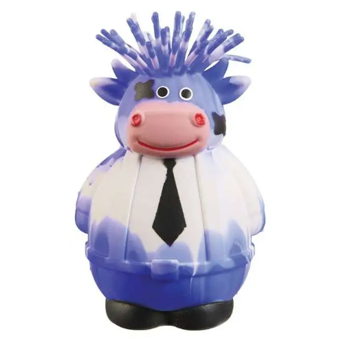 Ja-Ru Irre-Squish-Tible! 4 Inch Corporate Cow Squishy Sensory Toy