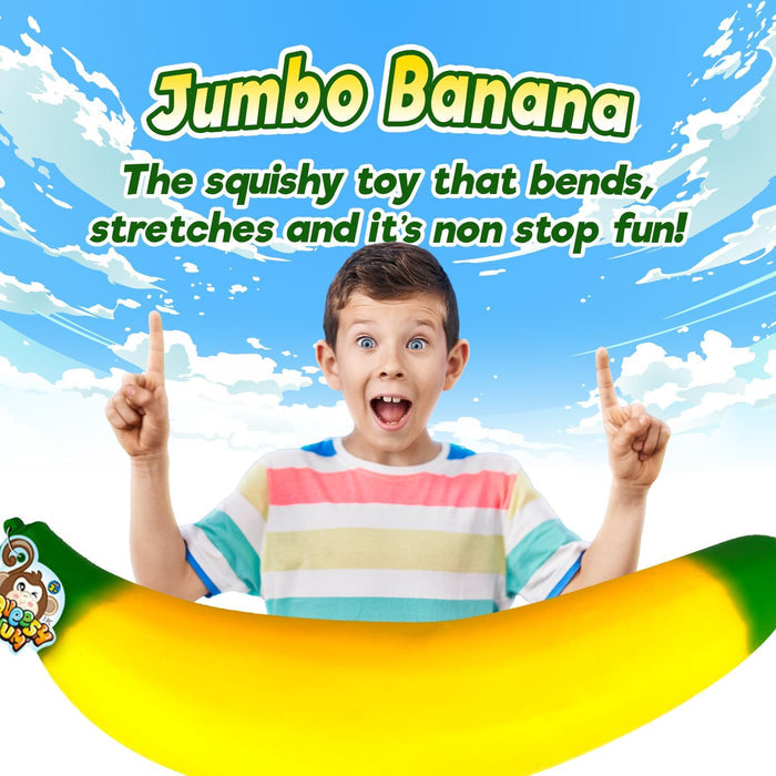 Ja-Ru Irre-Squish-Tible Jumbo Big Buh Nay Nay 16 Inch Squishy Sensory Toy