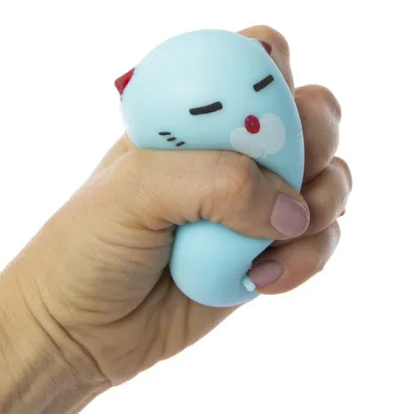 Ja-Ru Takumo Squishy Kawaii Kitty 3 Inch Squish Sensory Toy - Assorted