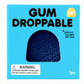 J'adore 2.5 Inch Gum Droppable Squishy Fidget Sensory Toy - BLUE