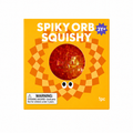 J'adore 2.5 Inch Spiky Orb Squishy Fidget Sensory Toy - ORANGE