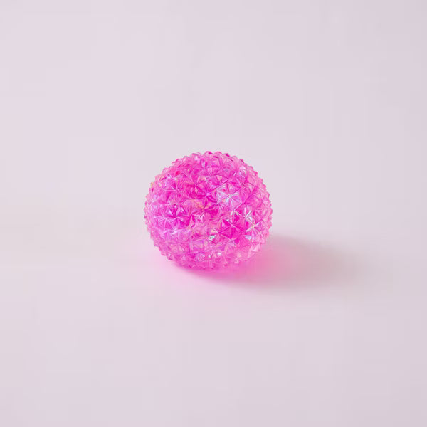 J'adore 2.5 Inch Spiky Orb Squishy Fidget Sensory Toy - PINK
