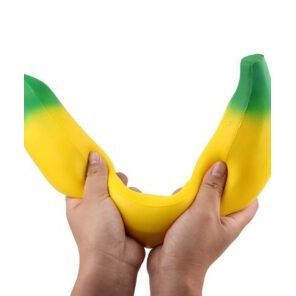 Jumbo Squishy Banana 16 Inch Dough Filled Scented Sensory Toy
