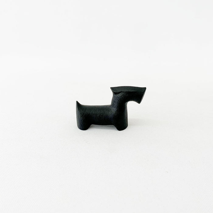 Iron Scotty Dog Paper Weight - tortoise general store