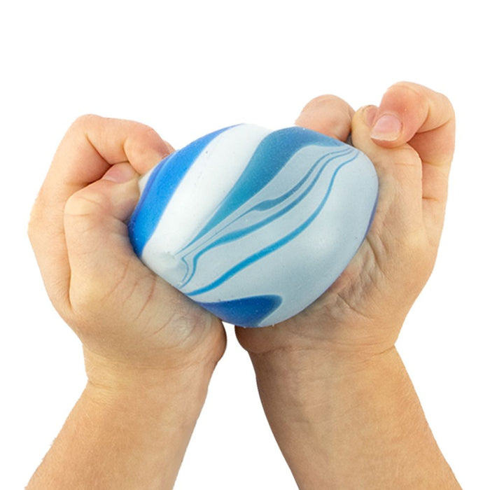 Keycraft 2.5 Inch Glow in the Dark Super Squidge Ball Squishy Sensory Toy - Assorted