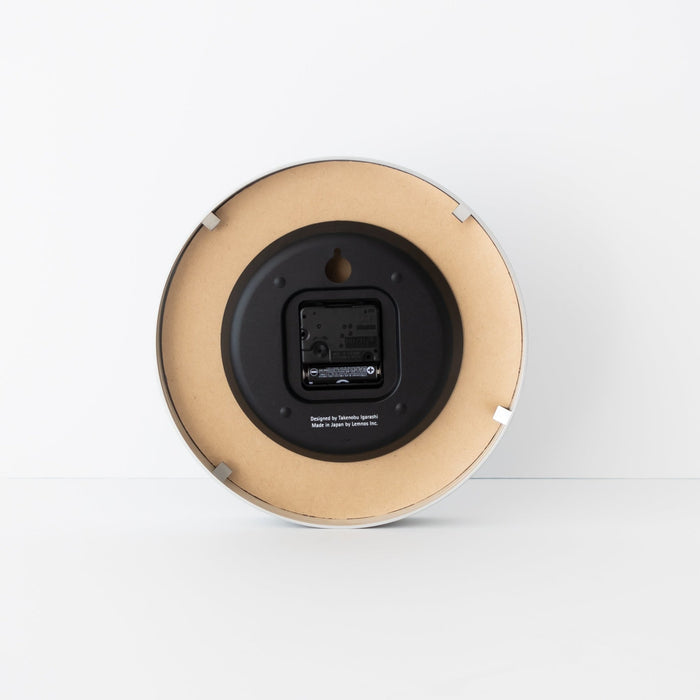 Lemnos Eki Sapporo Station Wall Clock – Black - tortoise general store