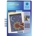 Lifelines FlowArt Dot-By-Letter - Into the Galaxy - Meditative Art