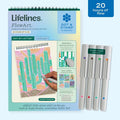 Lifelines FlowArt Dot-By-Letter - Landscapes - Meditative Art