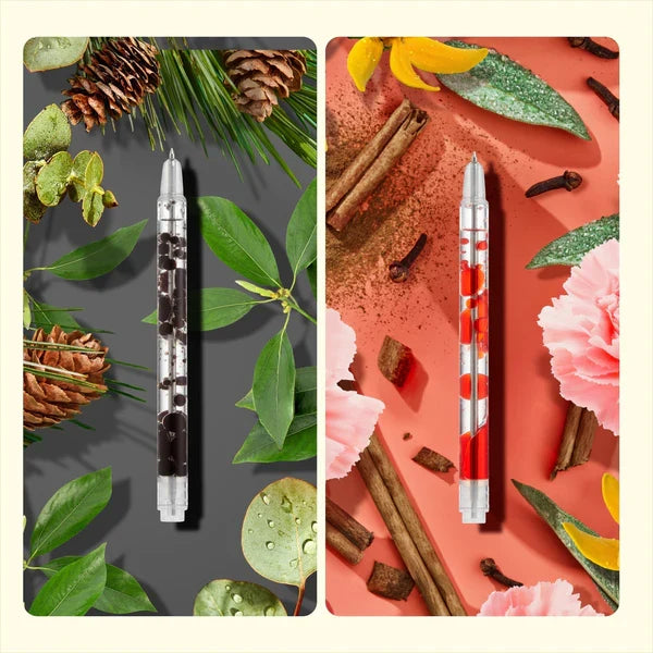 Lifelines Scented Lava Pen 2 Pack - Black/Red