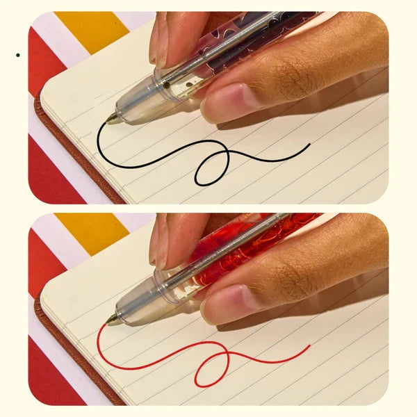 Lifelines Scented Lava Pen 2 Pack - Black/Red