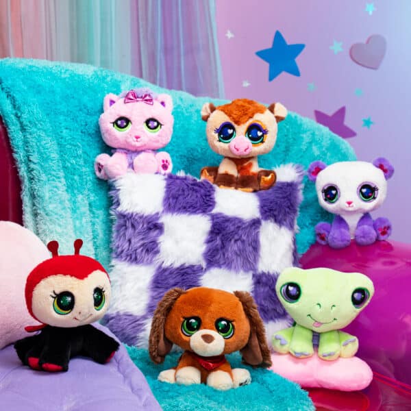 Littlest Pet Shop 6" Cuddle Plush Pets Plush Toy - Ladybug