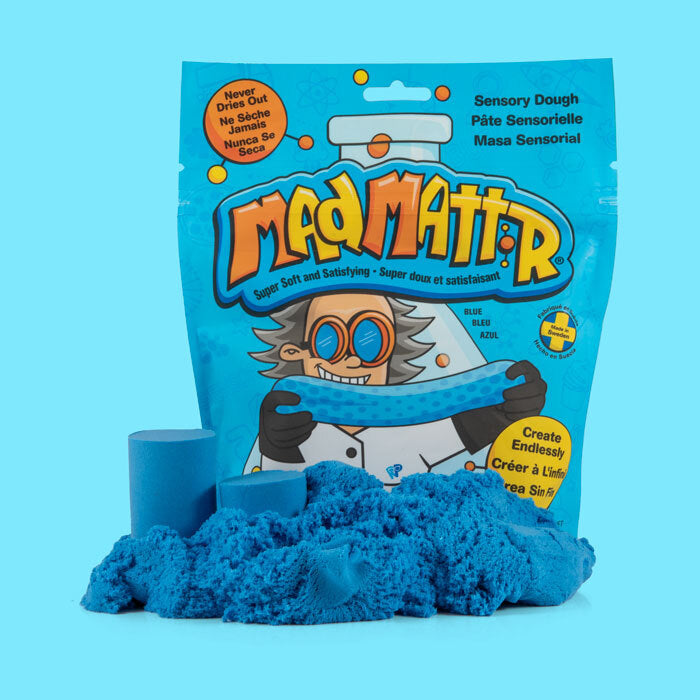 Mad Mattr 10oz Quantum Pack Sensory Dough - Blue