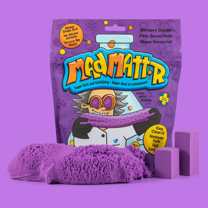 Mad Mattr 10oz Quantum Pack Sensory Dough - Purple