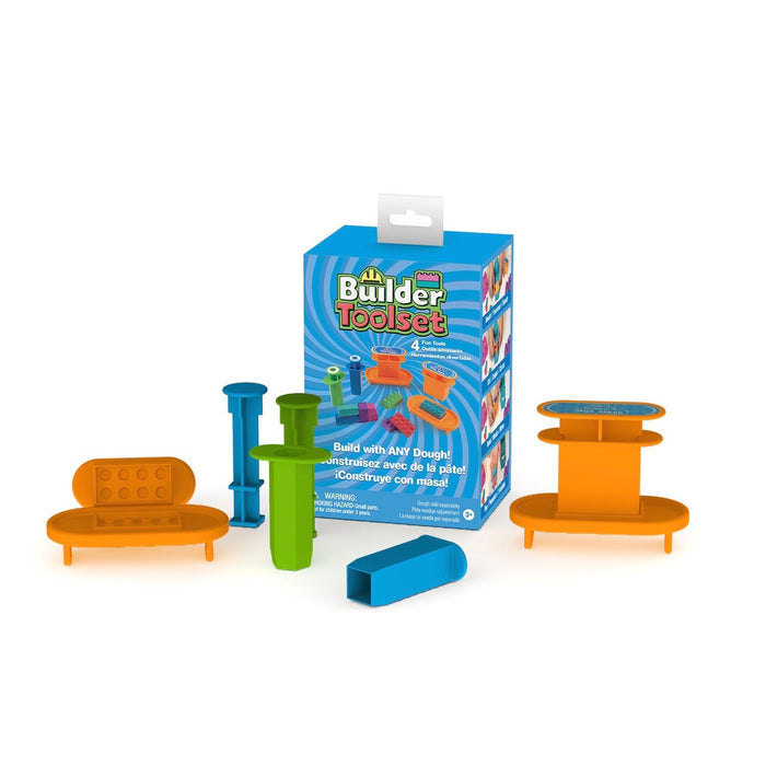 Mad Mattr Builder Toolset Sensory Dough Building Block Maker Kit