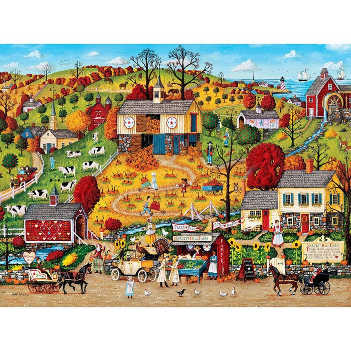MasterPieces Homegrown Harvest Hill Farm - 750 Piece Jigsaw Puzzle