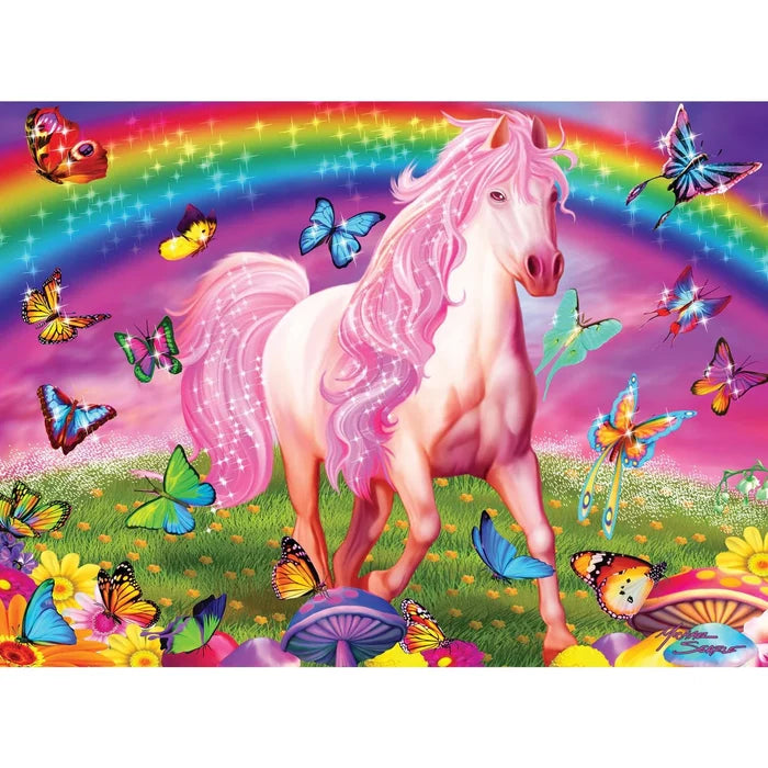 MasterPieces Rainbow World - 60 Piece Glow in the Dark Jigsaw Puzzle
