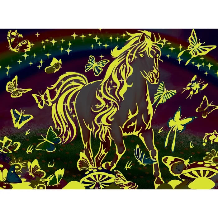 MasterPieces Rainbow World - 60 Piece Glow in the Dark Jigsaw Puzzle