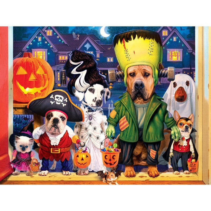 MasterPieces Ready for Treats - 300 Piece EZ Grip Glow in the Dark Jigsaw Puzzle