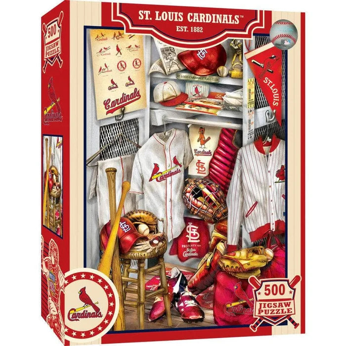 MasterPieces St. Louis Cardinals Locker Room - 500 Piece Jigsaw Puzzle