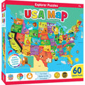 MasterPieces USA Map - 60 Piece Jigsaw Puzzle