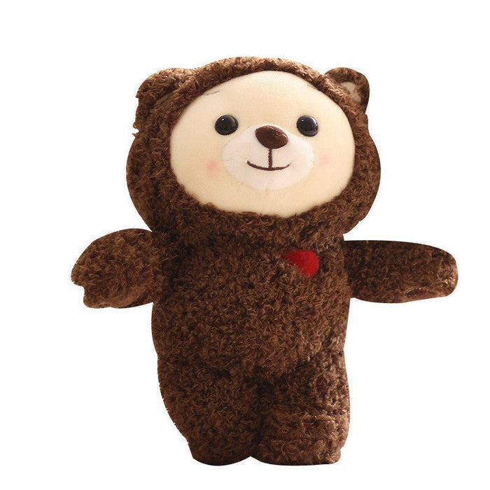 Mini Fuzzy Brown Teddy Bear - Goodlifebean Stuffed Animals