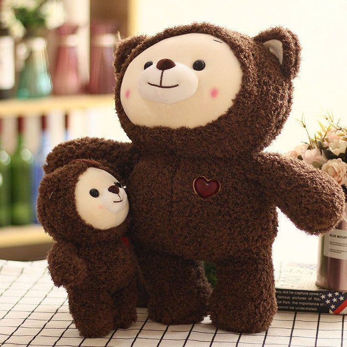 Mini Fuzzy Brown Teddy Bear - Goodlifebean Stuffed Animals