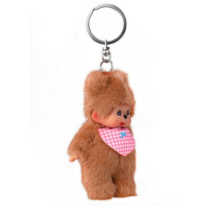 Monchhichi 4 Inch Bearchhichi Plush Doll Keychain