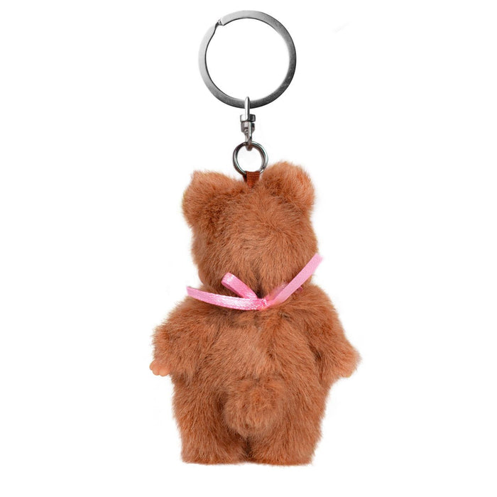 Monchhichi 4 Inch Bearchhichi Plush Doll Keychain