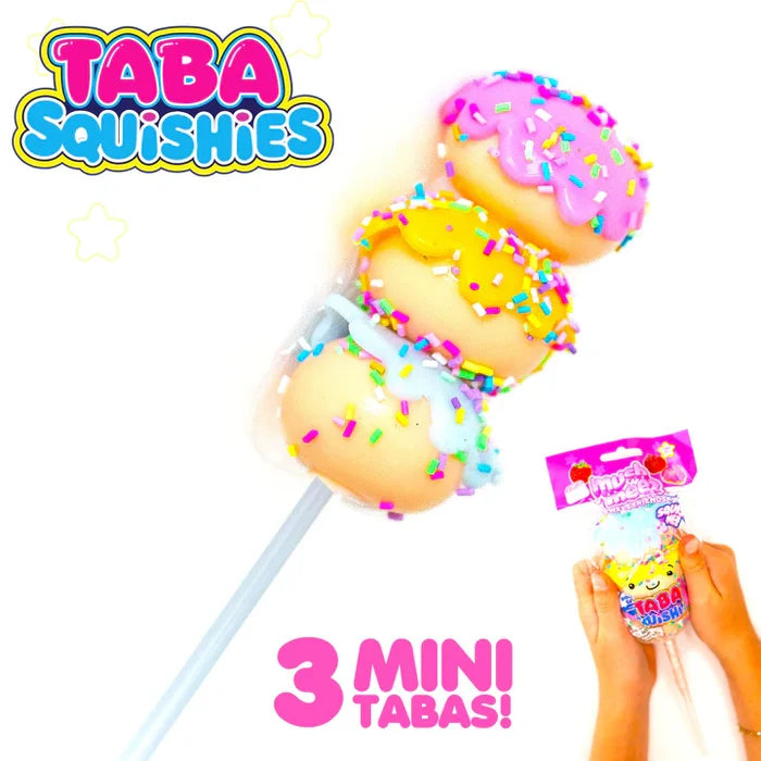 Mushmeez Sweet Friends Stacked TABA Squishies - Cake Pop