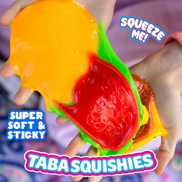 Mushmeez TABA Squishies 4.5 Inch Cheeseburger Squishy Sensory Toy