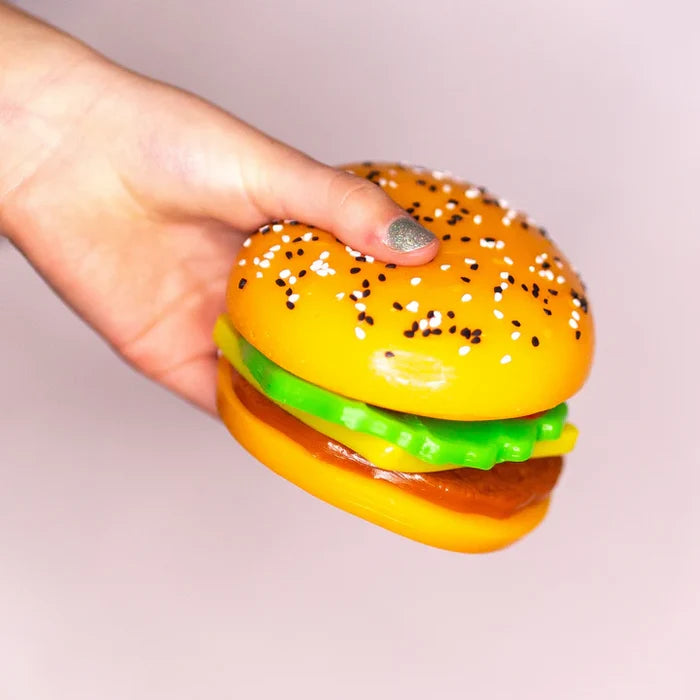 Mushmeez TABA Squishies 4.5 Inch Cheeseburger Squishy Sensory Toy