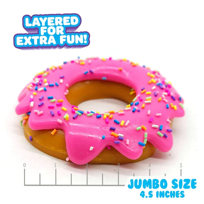 Mushmeez TABA Squishies 4.5 Inch Donut Squishy Sensory Toy