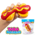 Mushmeez TABA Squishies 4.5 Inch Hot Dog Squishy Sensory Toy