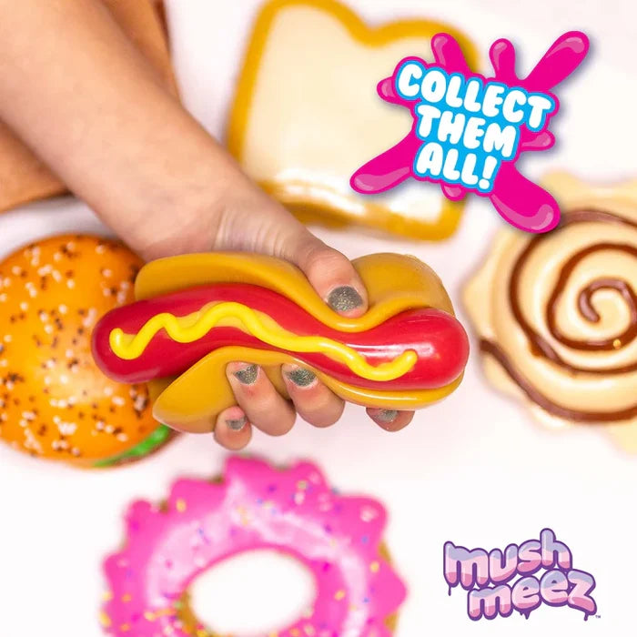 Mushmeez TABA Squishies 4.5 Inch Hot Dog Squishy Sensory Toy
