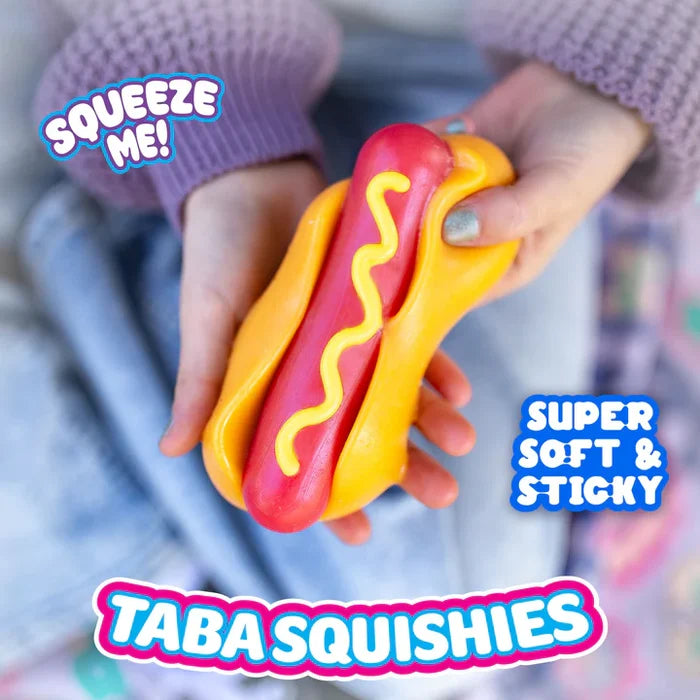 Mushmeez TABA Squishies 4.5 Inch Hot Dog Squishy Sensory Toy