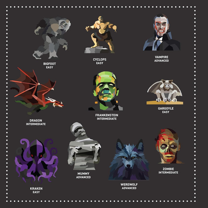 My Sticker Paintings Monsters -  Halloween Sticker Activity Book