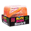 Nee Doh Nice Berg SWIRL 3.5 Inch Squish Ball Fidget Toy