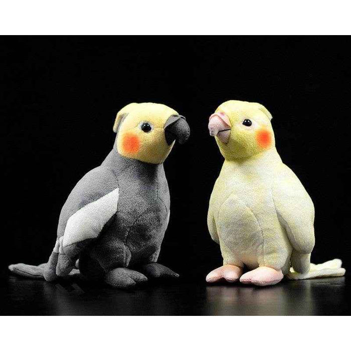 Old N Gray Lovebirds Stuffed Animal | Pet Birds - Goodlifebean stuffed animals