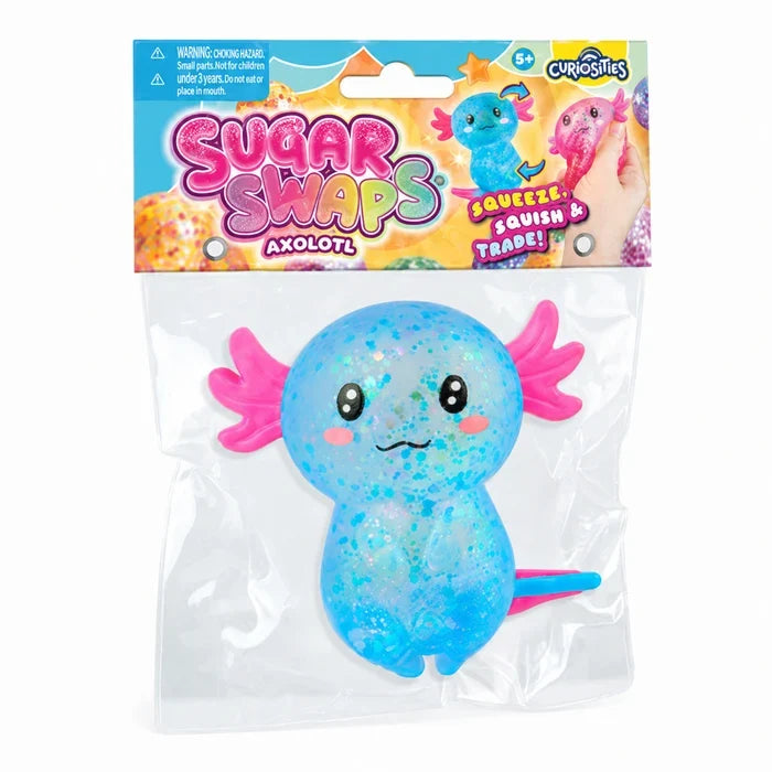 ORB 2.5 Inch Sugar Swaps™ Axolotl Squishy Sensory Toy - Assorted