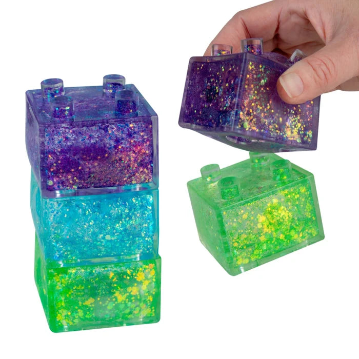 ORB 2.5 Inch Sugar Swaps™ Building Blocks Squishy Sensory Toy - Assorted