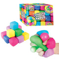 ORB Sqweezy Stress Cubes Squishy Sensory Fidget Toy - 24 Pack