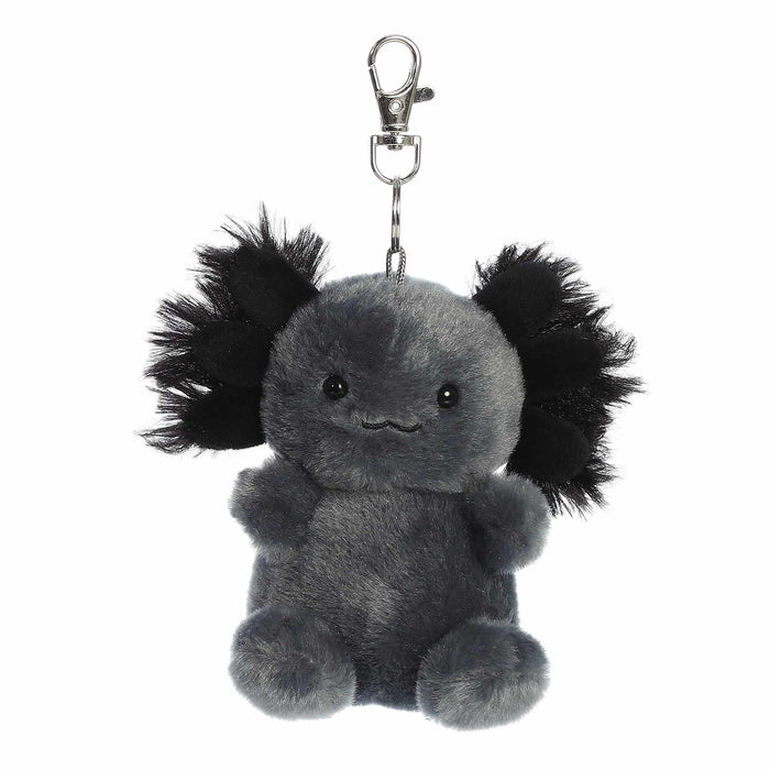 Palm Pals 4 Inch Onyx the Axolotl Plush Clip