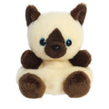 Palm Pals 5 Inch Dusty the Siamese Cat Plush Toy - Owl & Goose Gifts