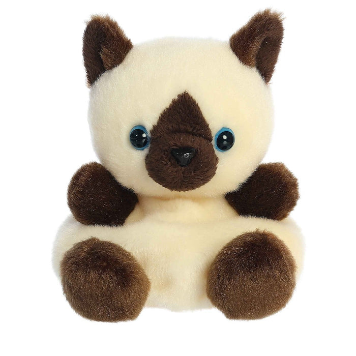 Palm Pals 5 Inch Dusty the Siamese Cat Plush Toy - Owl & Goose Gifts